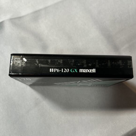 NOS - Factory Sealed MAXELL 8 mm Blank Video Tape (120 GX MP) Free Shipping. - Picture 5 of 5